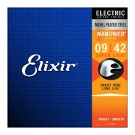Струни за електрическа китара 9-42 Elixir