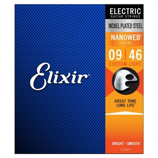 Струни за електрическа китара 9-46 Elixir