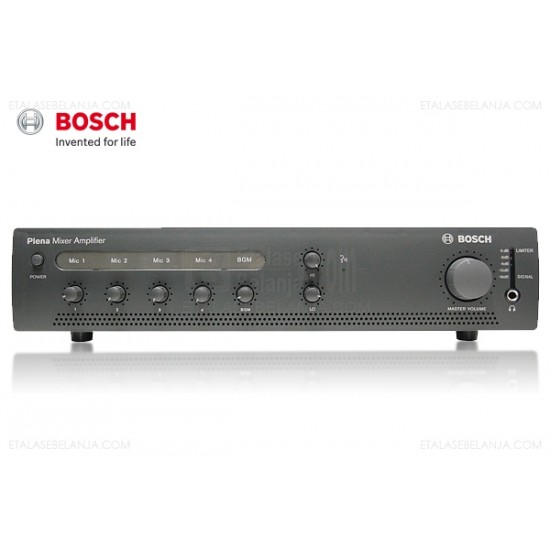 Усилвател с миксер 60W 100V Bosch Ple-1ME060